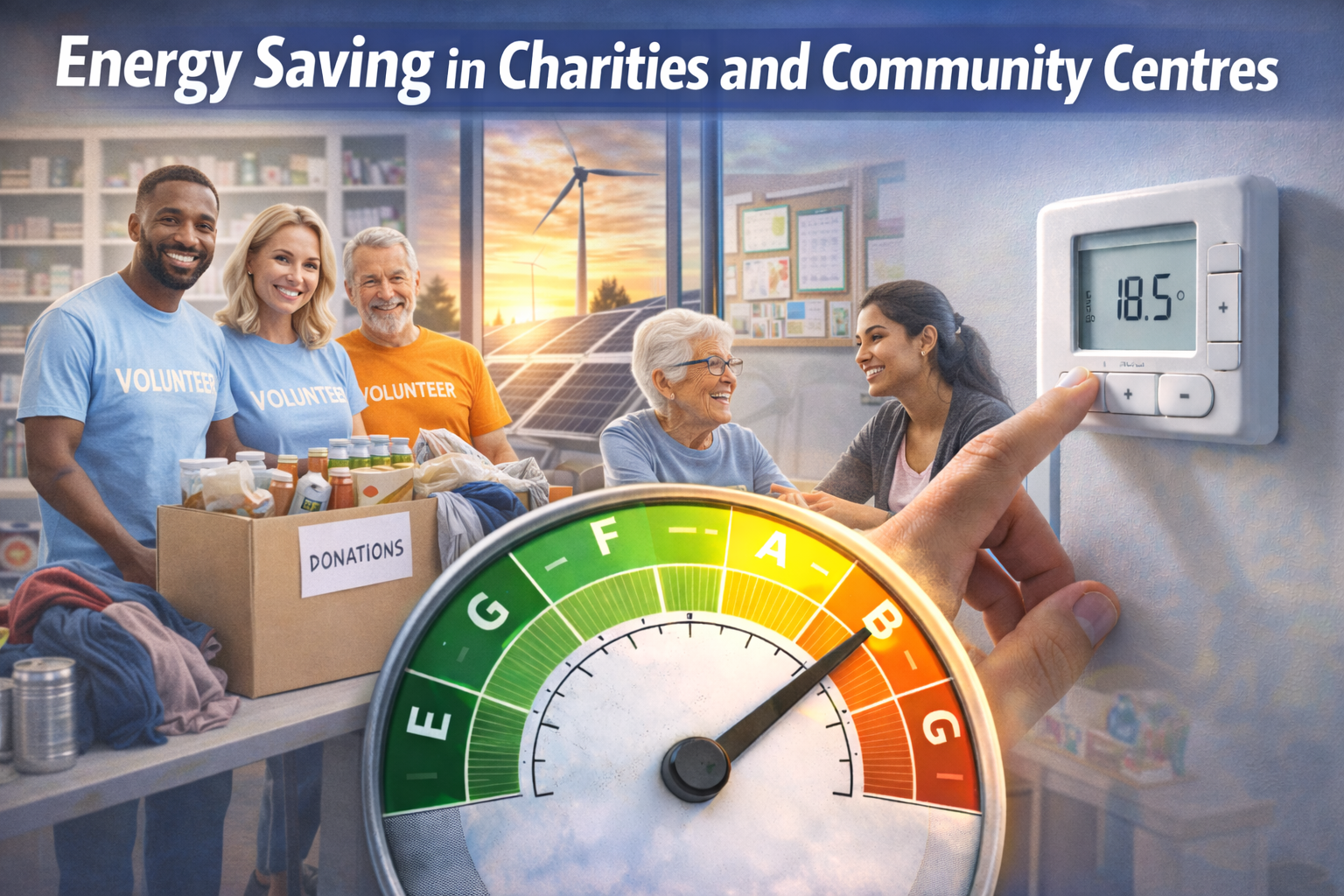 Energy Saving in Charities and Community Centres