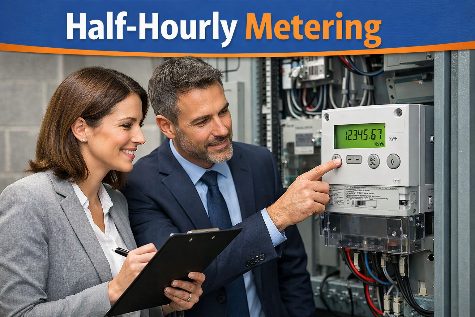 Reading Half-Hourly meter together