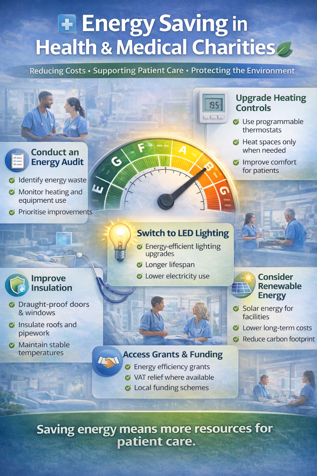 Energy Saving in Health & Medical Charities