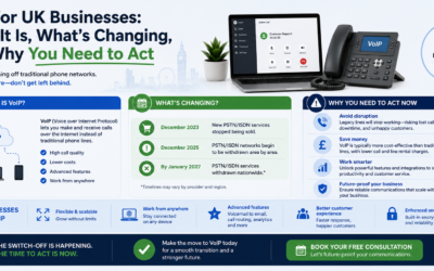 VoIP for UK Businesses: What It Is, What’s Changing, and Why You Need to Act
